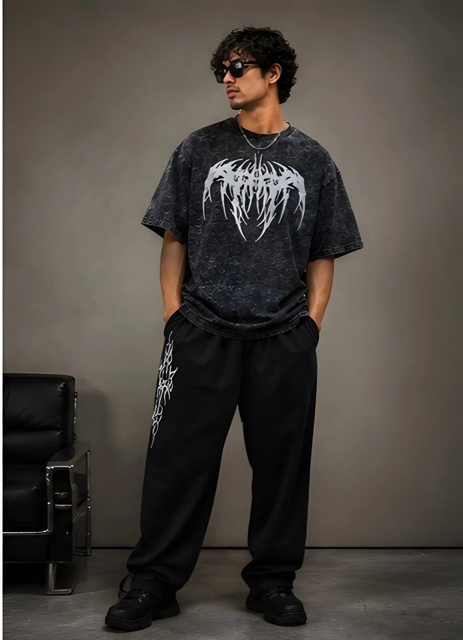 Tribal Oversized T-Shirt VORQE