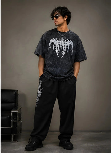 Tribal Oversized T-Shirt VORQE