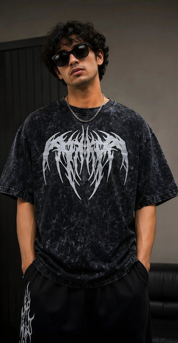 Tribal Oversized T-Shirt VORQE
