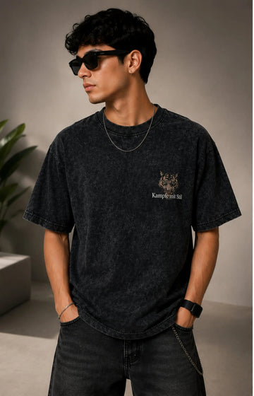Savage Tiger Oversized T-Shirt VORQE