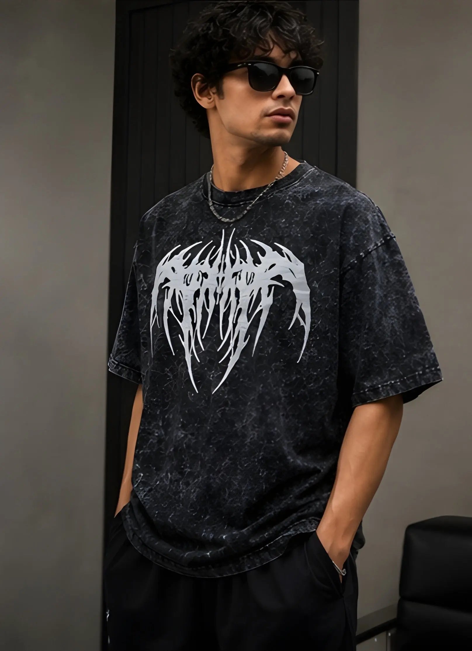 Tribal Oversized T-Shirt VORQE