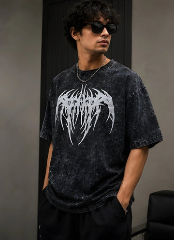 Tribal Oversized T-Shirt VORQE