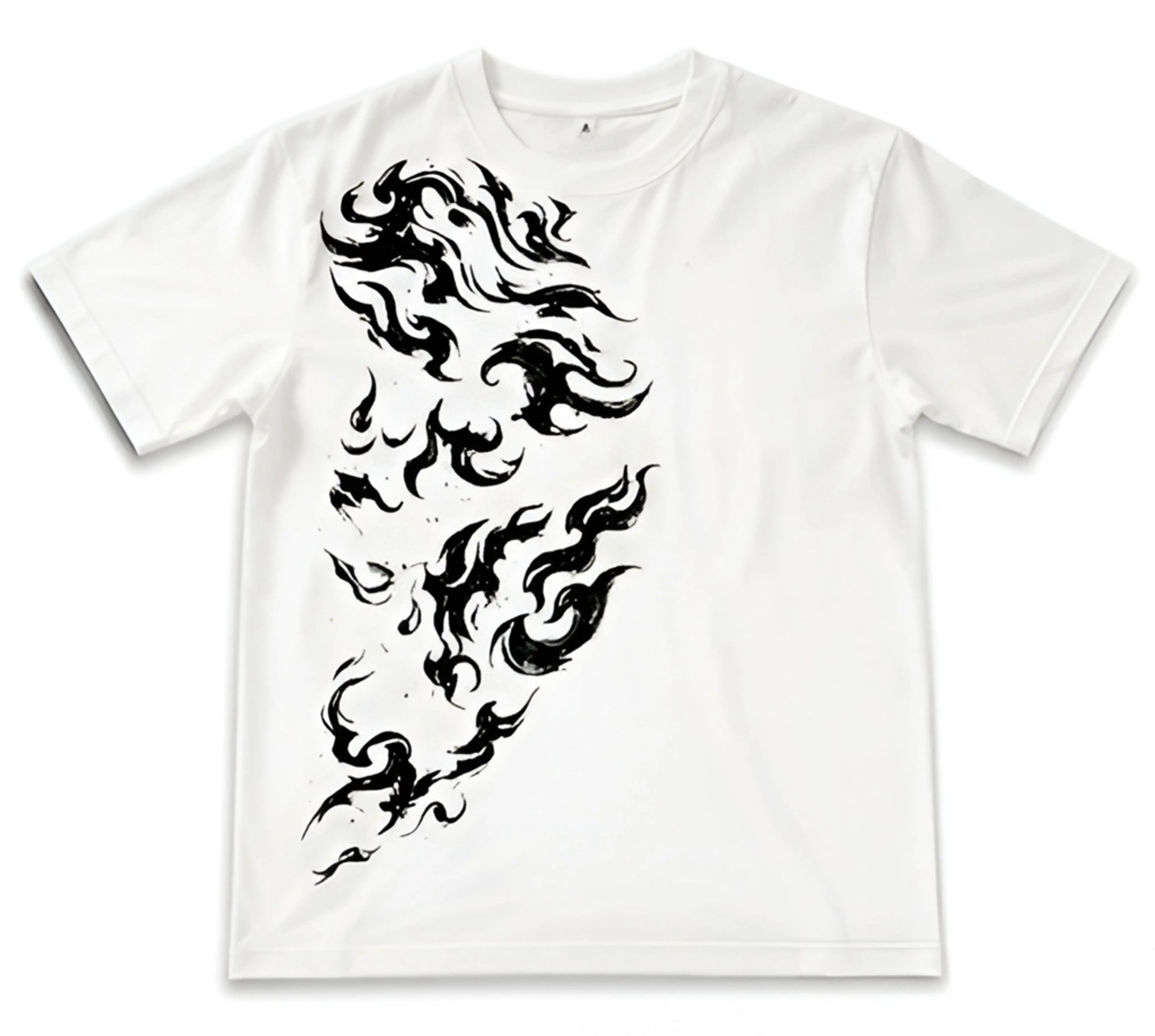 Tribal Flame Oversized T-Shirt Vorqe