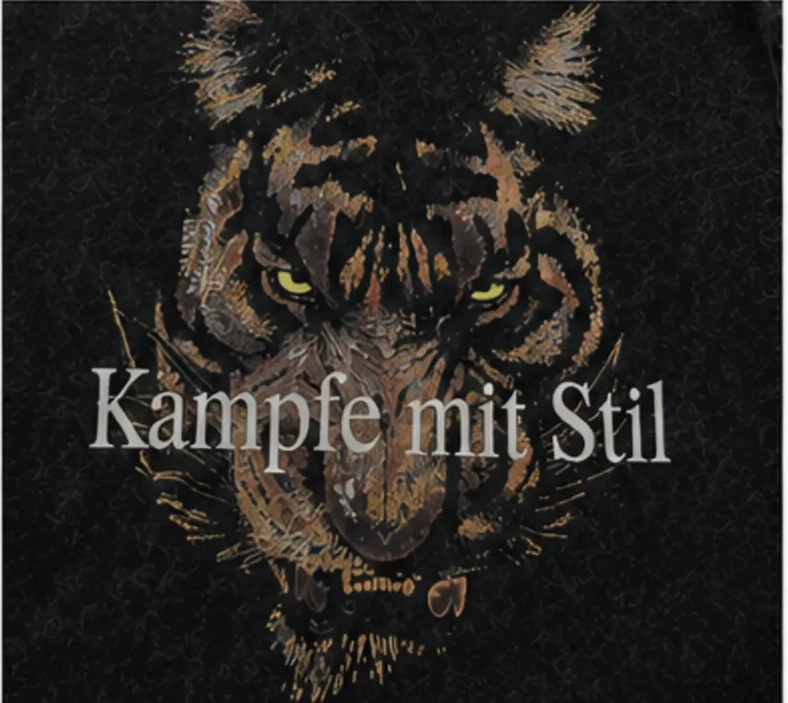 Savage Tiger Oversized T-Shirt VORQE