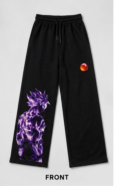 Purple Goku Baggy Trackpant